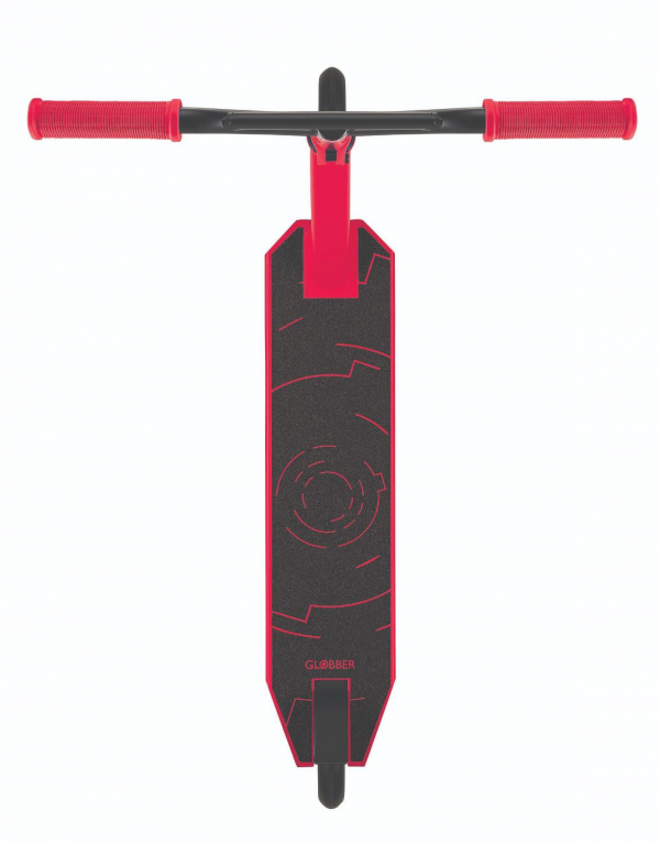 Трюковый двухколесный самокат GS 540°, красный  